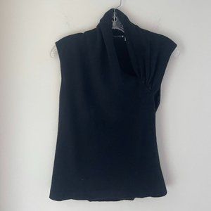 Autumn Cashmere Sleeveless Top - Black
